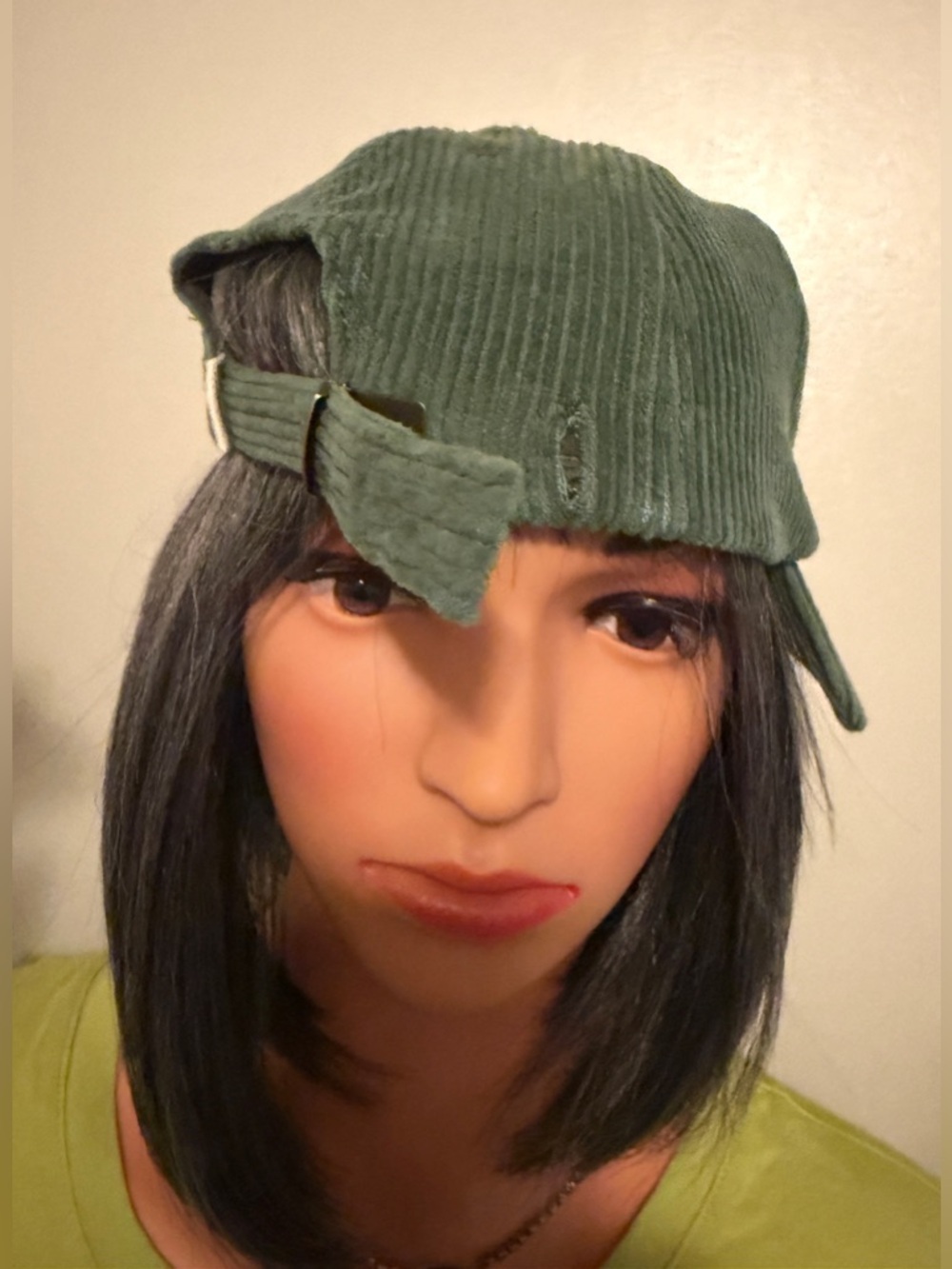 Billabong Sage Green Corduroy Sun Cap - Picture 5 of 11